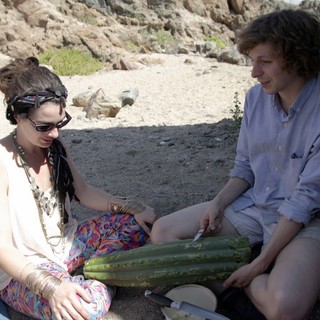 Gaby Hoffmann stars as Crystal Fairy and Michael Cera stars as Jamie in IFC Films' Crystal Fairy (2013)