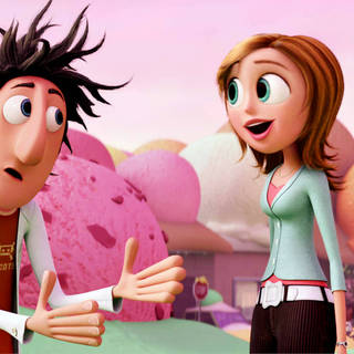 A scene from Columbia Pictures' Cloudy with a Chance of Meatballs (2009)