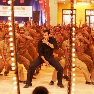 Salman Khan stars as Chulbul P. Pandey in Eros International's Dabangg 2 (2012)