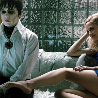 Johnny Depp stars as Barnabas Collins and Eva Green stars as Angelique Bouchard in Warner Bros. Pictures' Dark Shadows (2012)
