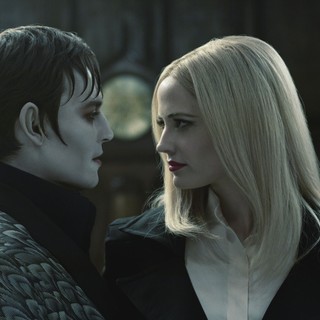 Johnny Depp stars as Barnabas Collins and Eva Green stars as Angelique Bouchard in Warner Bros. Pictures' Dark Shadows (2012)