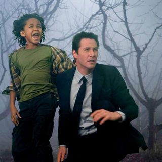 Jaden Smith stars as Jacob and Keanu Reeves stars as Klaatu in The 20th Century Fox's The Day the Earth Stood Still (2008)