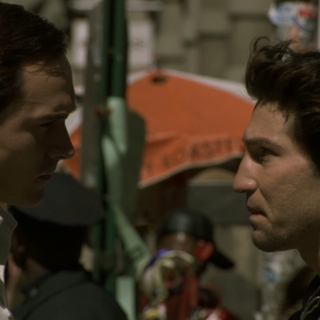 Chris Klein as George Rifkin and Jon Bernthal as Dixon in First Look Studios' Day Zero (2008)