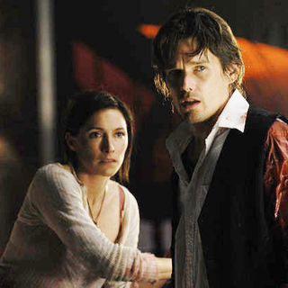 Claudia Karvan stars as Audrey Bennett and Ethan Hawke stars as Edward in Lionsgate Films' Daybreakers (2010)