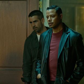 Dominic Cooper and Terrence Howard (stars as Alphonse Hoyt) in FilmDistrict's Dead Man Down (2013)