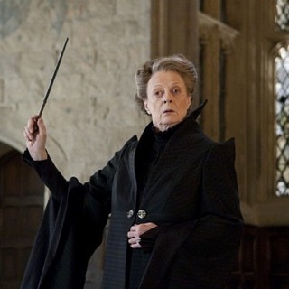 Maggie Smith stars as Professor Minerva McGonagall in Warner Bros. Pictures' Harry Potter and the Deathly Hallows: Part II (2011)