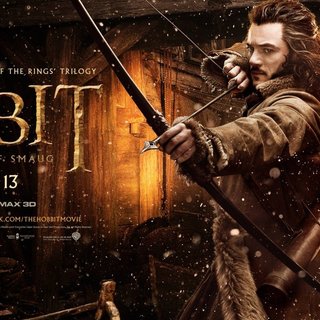 Poster of Warner Bros. Pictures' The Hobbit: The Desolation of Smaug (2013)