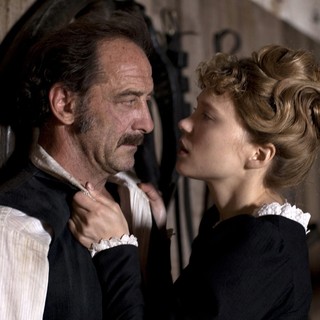 Vincent Lindon stars as Joseph and Lea Seydoux stars as Celestine in Cohen Media Group's Diary of a Chambermaid (2016)