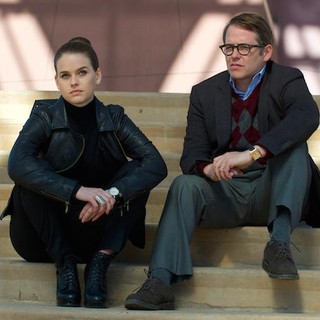 Alice Eve stars as Natalie Hamilton and Matthew Broderick stars as Les Moore in Entertainment One Films' Dirty Weekend (2015)