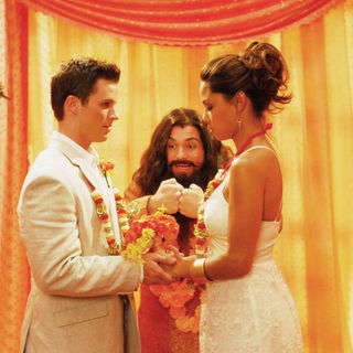 Matt Lanter stars as Will and Vanessa Minnillo stars as Amy in Lionsgate Films' Disaster Movie (2008)