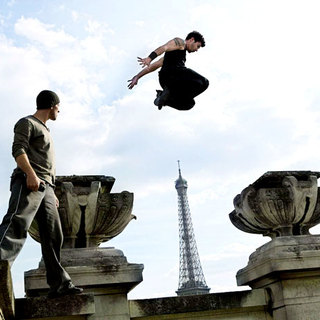 Cyril Raffaelli stars as Capt. Damien Tomaso and David Belle stars as Leito in Magnet Releasing's District 13: Ultimatum (2010)