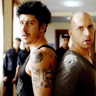David Belle stars as Leito and Cyril Raffaelli stars as Capt. Damien Tomaso in Magnet Releasing's District 13: Ultimatum (2010)