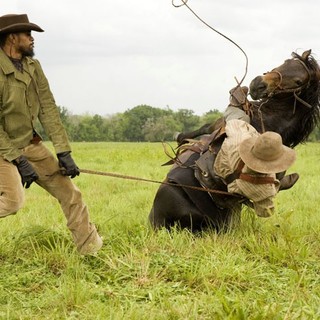 Jamie Foxx stars as Django in The Weinstein Company's Django Unchained (2012)