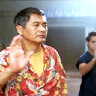 Chow Yun-Fat stars as Master Roshi and Justin Chatwin stars as Goku in The 20th Century Fox Pictures' Dragonball Evolution (2009)