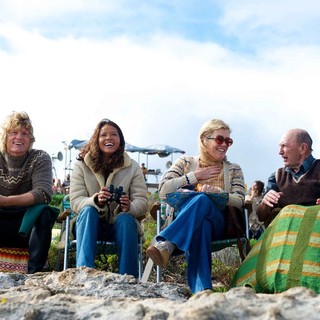 Myles Pollard, Lesley-Ann Brandt, Robyn Malcolm and Maurie Ogden in Wrekin Hill Entertainment's Drift (2013)