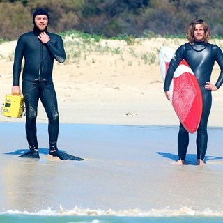 Sam Worthington stars as JB in and Xavier Samuel stars as Jimmy Kelly in Wrekin Hill Entertainment's Drift (2013)
