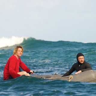 Myles Pollard stars as Andy Kelly and Sam Worthington stars as JB in Wrekin Hill Entertainment's Drift (2013)