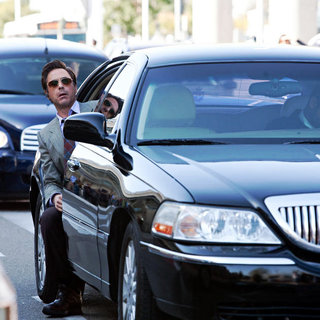 Robert Downey Jr. stars as Peter Highman in Warner Bros. Pictures' Due Date (2010)