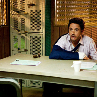 Robert Downey Jr. stars as Peter Highman in Warner Bros. Pictures' Due Date (2010)
