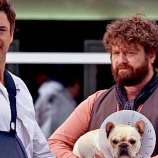 Robert Downey Jr. stars as Peter Highman and Zach Galifianakis stars as Ethan Tremblay in Warner Bros. Pictures' Due Date (2010)