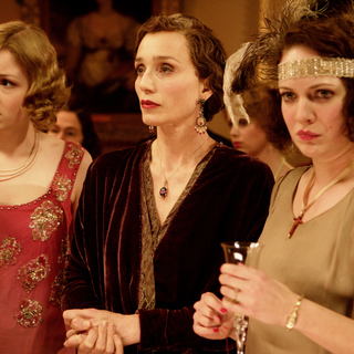 Kimberley Nixon, Kristin Scott Thomas and Katherine Parkinson in Ealing Studios' Easy Virtue (2009)