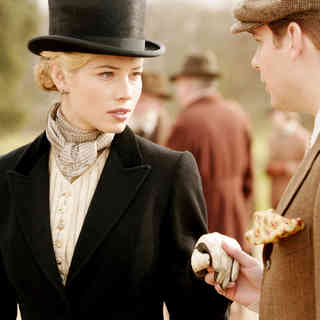 Jessica Biel stars as Larita Huntington in Ealing Studios' Easy Virtue (2009)