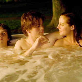 Jesse Eisenberg, Jason Ritter and Eva Amurri in Anchor Bay Entertainment's The Education of Charlie Banks (2009)