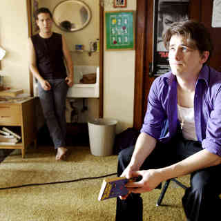 Christopher Marquette stars as Danny and Jason Ritter stars as Mick in Anchor Bay Entertainment's The Education of Charlie Banks (2009)