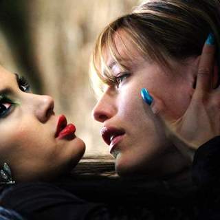 Natassia Malthe and Jennifer Garner in The 20th Century Fox's Elektra (2005)