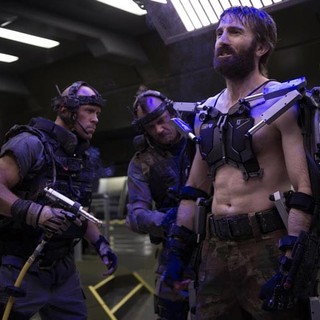 Sharlto Copley stars as Kruger in TriStar Pictures' Elysium (2013)