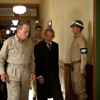Tommy Lee Jones stars as General Douglas MacArthur and Isao Natsuyagi stars as Teizaburo Sekiya in Roadside Attractions' Emperor (2013)