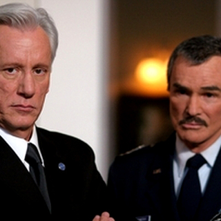 James Wood and Burt Reynolds in 