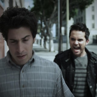 Jake Hoffman stars as Jim Whitman and Thomas Dekker stars as Jake in Variance Films' Enter the Dangerous Mind (2015)