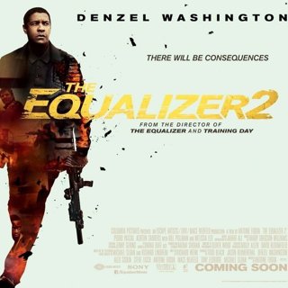 Poster of Sony Pictures' The Equalizer 2 (2018)
