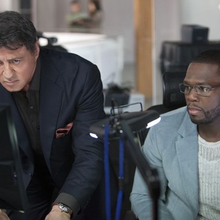 Sylvester Stallone stars as Ray Breslin and 50 Cent stars as Hush in Summit Entertainment's Escape Plan (2013)