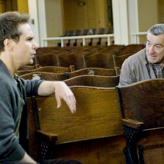 Sam Rockwell stars as Robert and Robert De Niro stars as Frank in Miramax Films' Everybody's Fine (2009)
