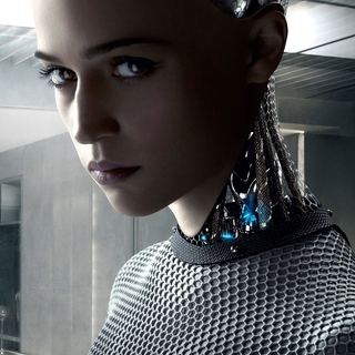 Domhnall Gleeson stars as Caleb and Oscar Isaac stars as Nathan in A24's Ex Machina (2015) Picture 2