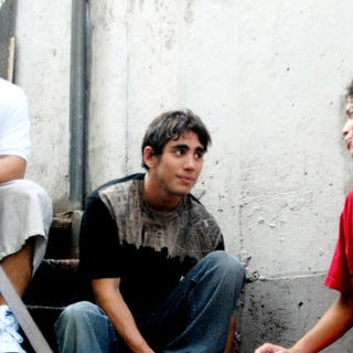 Michael Rivera, Andrew Cisneros and Flaco Navaja in IFC Films' Falling Awake (2010)