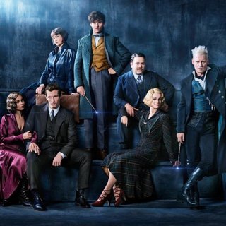 Jude Law, Ezra Miller, Claudia Kim, Zoe Kravitz, Callum Turner, Katherine Waterston, Eddie Redmayne, Dan Fogler, A Fine Frenzy and Johnny Depp in Warner Bros. Pictures' Fantastic Beasts: The Crimes of Grindelwald (2018)