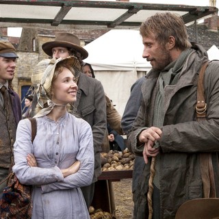 Juno Temple stars as Fanny Robin and Matthias Schoenaerts stars as Gabriel Oak in Fox Searchlight Pictures' Far from the Madding Crowd (2015)