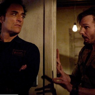 Kim Coates stars as Sal and Michael Eklund stars as Eric in Karma Film Inc.'s Ferocious (2012)