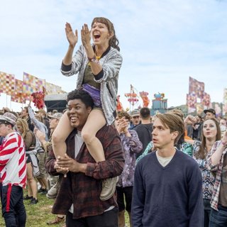 Claudia O'Doherty, Hammed Animashaun and Joe Thomas in Roadshow Films' The Festival (2019)