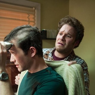 Joseph Gordon-Levitt stars as Adam and Seth Rogen stars as Kyle in Summit Entertainment's 50/50 (2011)