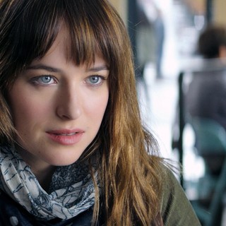 Dakota Johnson stars as Anastasia Steele in Fifty Shades of Grey (2015)