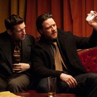 Jamie Bell stars as Ray Lennox and James McAvoy stars as Bruce Robertson in Magnolia Pictures' Filth (2014). Photo credit by Neil Davidson.