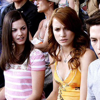 Nick Zano, Haley Webb, Shantel VanSanten and Bobby Campo in New Line Cinema's The Final Destination (2009)