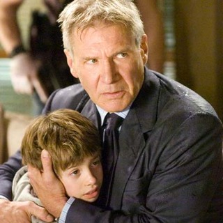 Harrison Ford and Jimmy Bennett in Warner Bros.' Firewall (2006)
