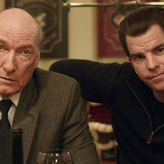 Noah Emmerich stars as FX and Edward Burns stars as Gerry in Tribeca Film's The Fitzgerald Family Christmas (2012)