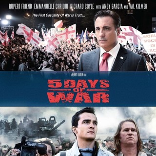 Richard Coyl, Rupert Friend and Val Kilmer in Anchor Bay Films' 5 Days of War (2011)