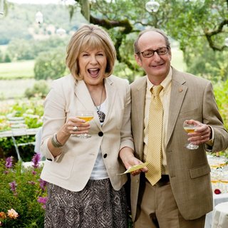 Mimi Kennedy stars as Carol Solomon and David Paymer stars as Pete Solomon in Universal Pictures' The Five-Year Engagement (2012)